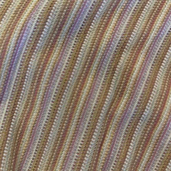 Free People Autumn Nights Striped Tulip Tie-Back Top Orchid Rain V-Neck - Picture 8 of 10